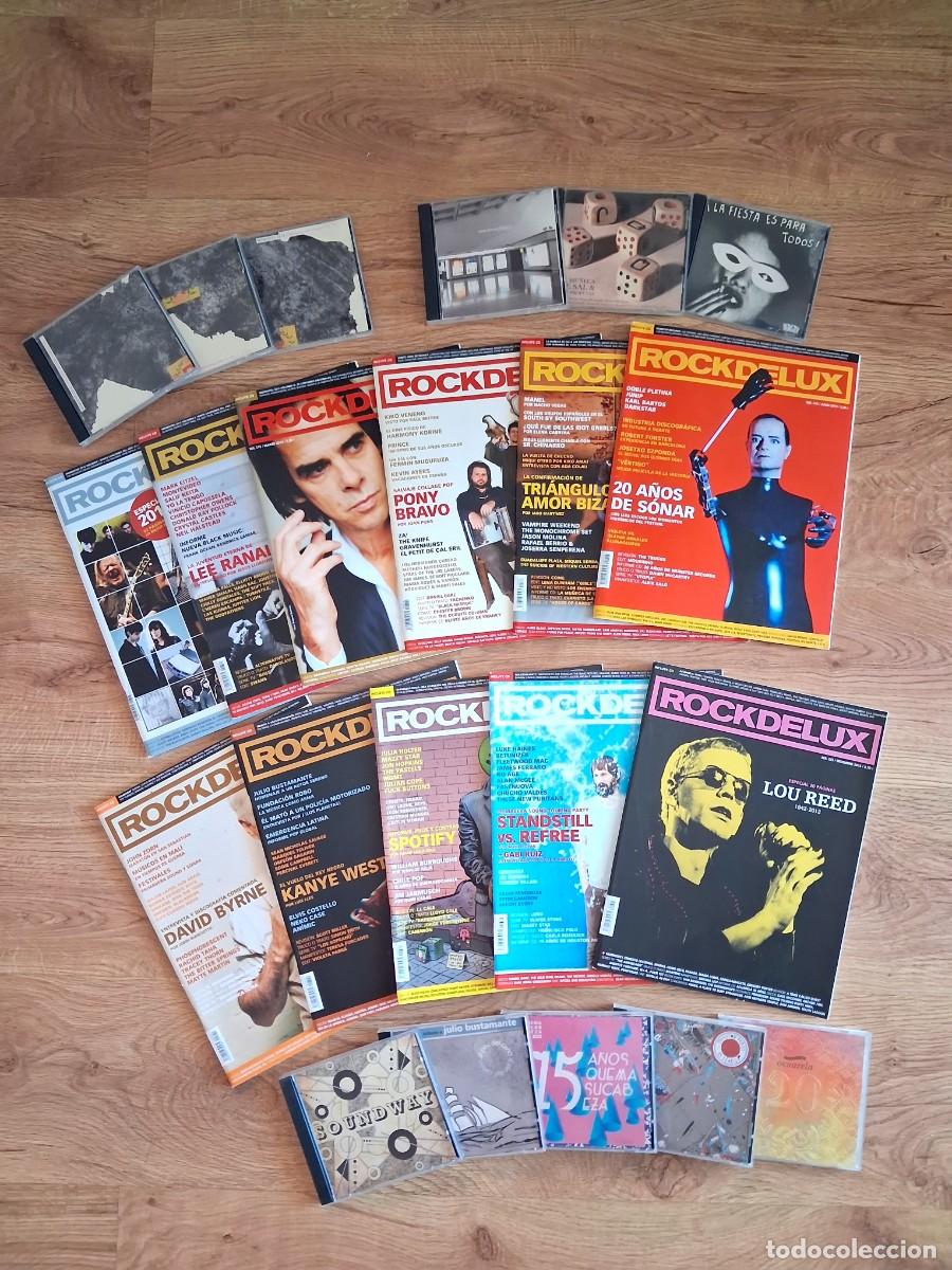 Revistas de m&uacute;sica: Rockdelux a&ntilde;o 2013 (RDL 313&ndash;323, 11 revistas + CDs)