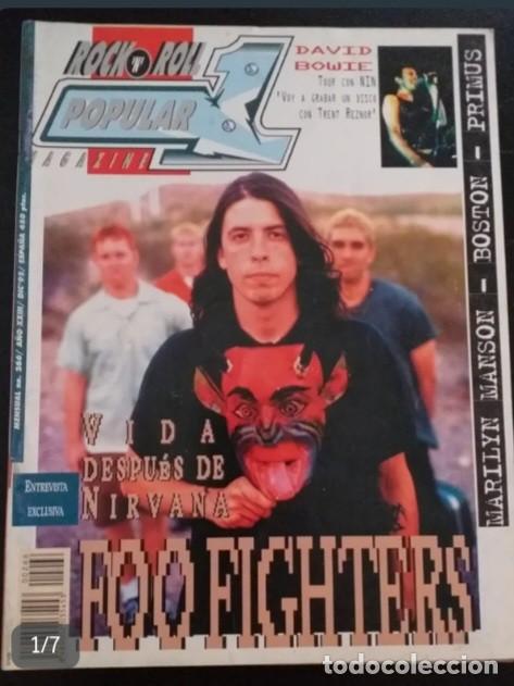 Revistas de m&uacute;sica: Foo fighters - Popular 1