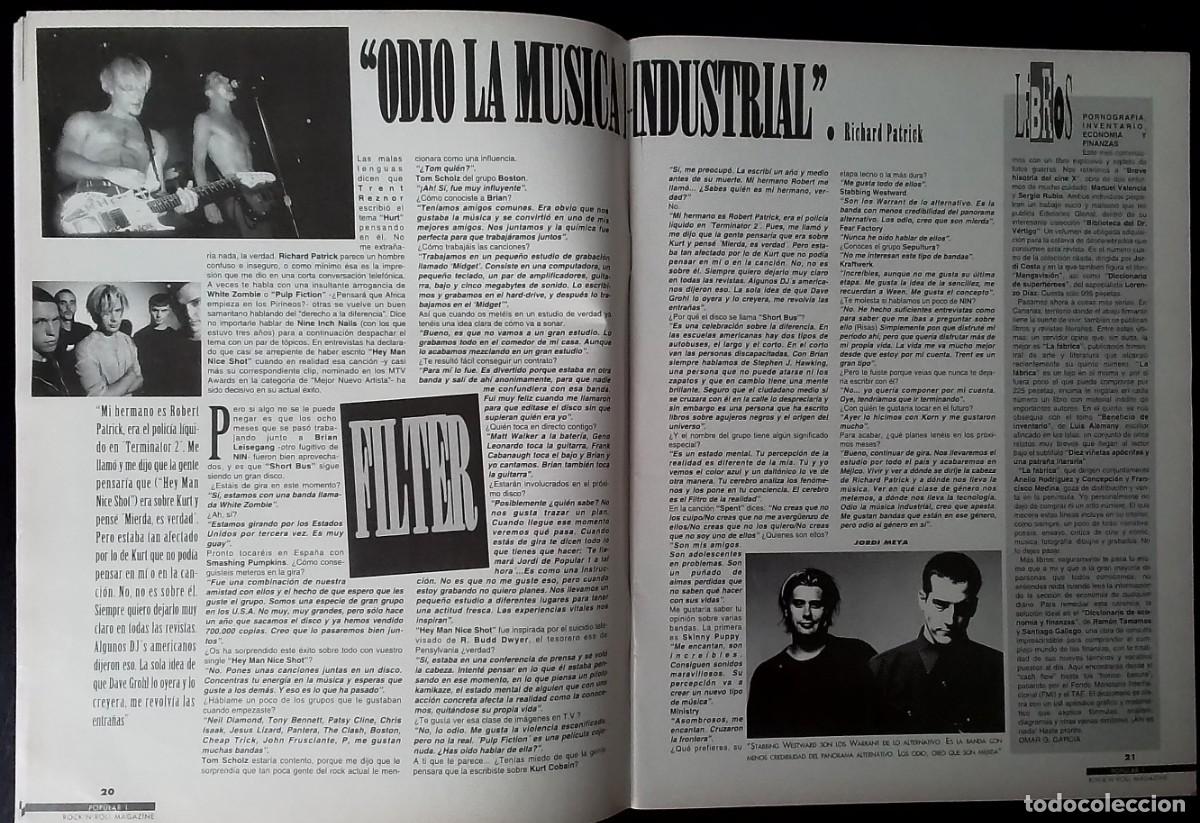 Revistas de m&uacute;sica: ministry - popular 1 - Foto 6