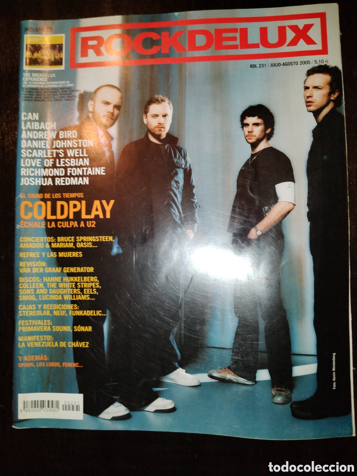 Revistas de m&uacute;sica: RockDelux. 231. Coldplay
