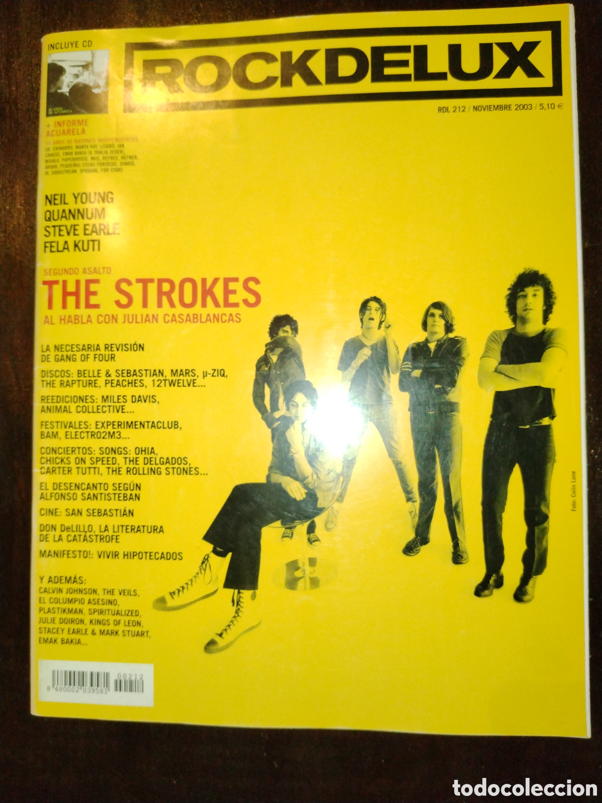 Musikzeitschriften: RockDelux 212. The strokes