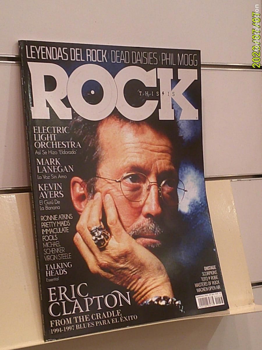 Revistas de m&uacute;sica: REVISTA THIS IS ROCK N&ordm; 243 SEPTIEMBRE 2024 ERIC CLAPTON