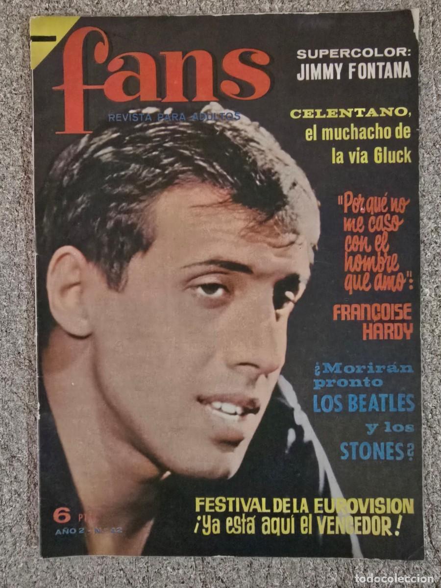 Revistas de m&uacute;sica: Revista Fans 42.Bruguera