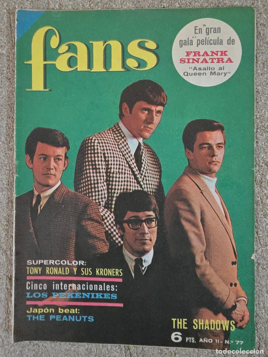 Revistas de m&uacute;sica: Revista Fans 77.Bruguera