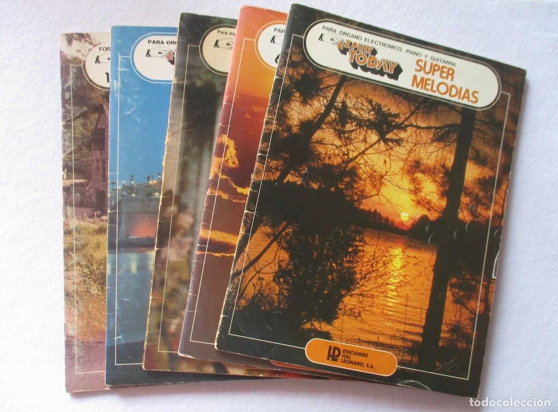 Revistas de m&uacute;sica: LOTE CINCO REVISTAS E Z PLAY TODAY - PARA ORGANO ELECTRONICO, PIANO Y GUITARRA