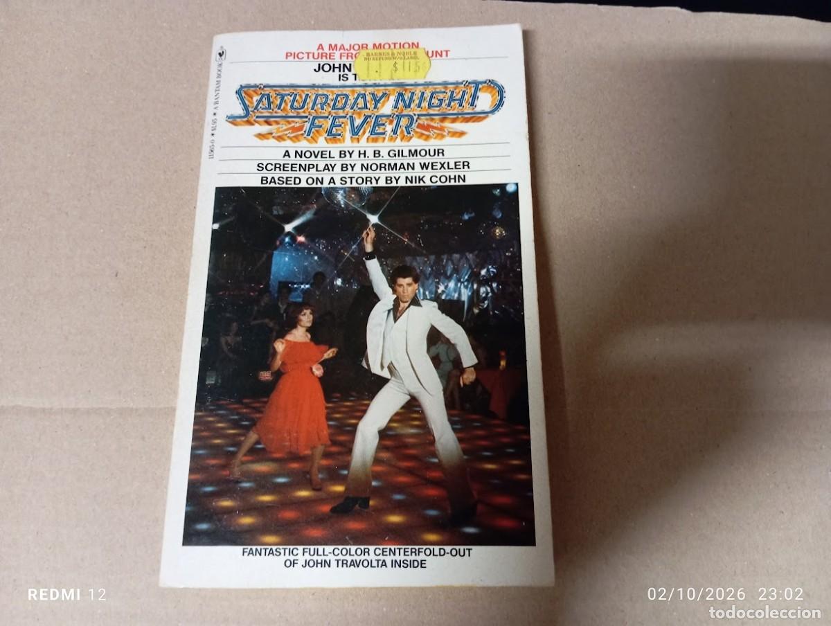 Revistas de m&uacute;sica: LIBRO SATURDAY NIGHT FEVER / JOHN TRAVOLTA