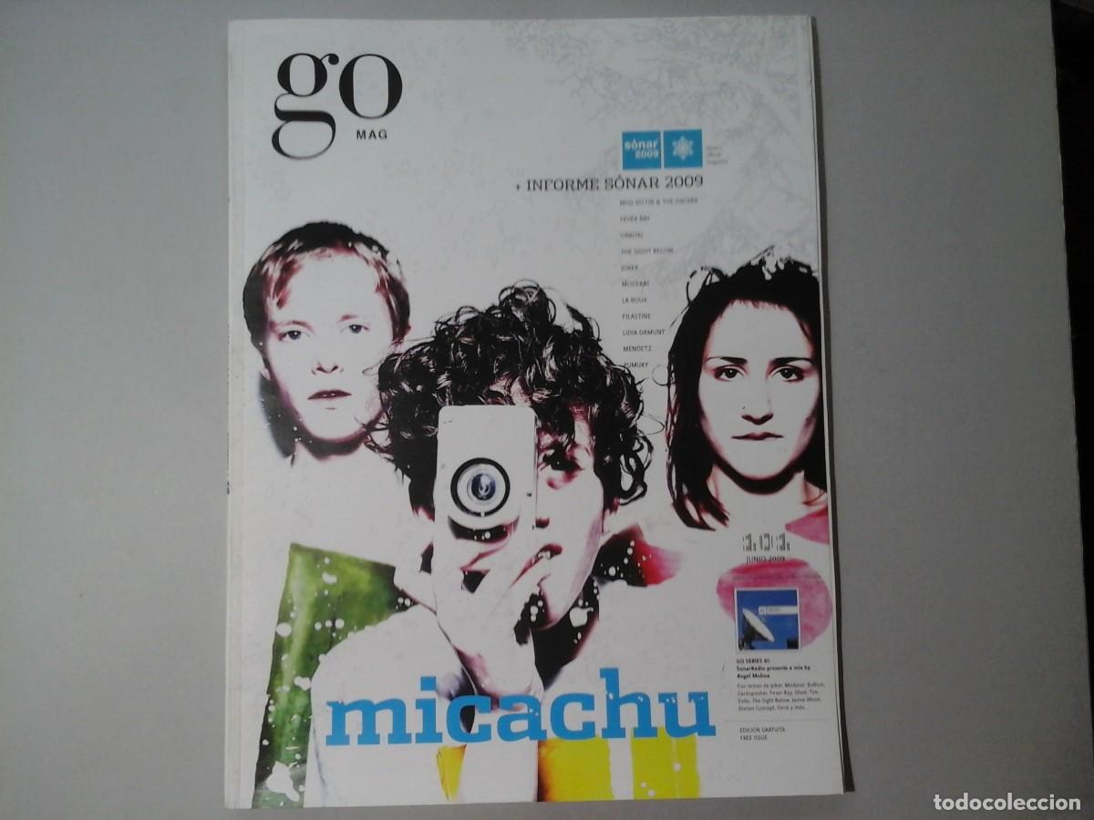 Revistas de m&uacute;sica: GO MAG 101. INFORME S&Oacute;NAR 2009. ORBITAL. MISS KITTIN & THE HACKER. MICACHU. SND. RARO