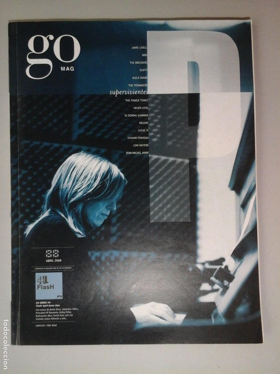 Revistas de m&uacute;sica: GO MAG 88. 2008. PORTISHEAD. THE BREEDERS. ALELA DIANE. JEAN MICHEL JARRE. THE CURE EN MADRID ...