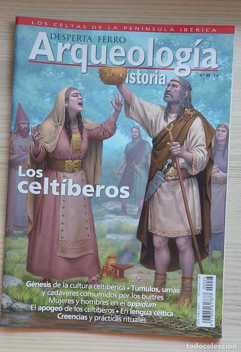 Revistas de m&uacute;sica: Desperta Ferro Arqueolog&iacute;a & Historia n&ordm; 25, dedicado a los Celt&iacute;beros. Buen estado.