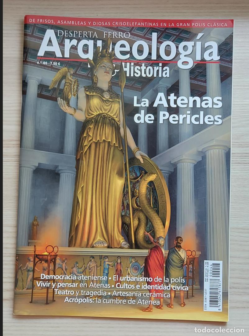 Revistas de m&uacute;sica: Desperta Ferro Arqueolog&iacute;a & Historia n&ordm; 44, dedicado a la Atenas de Pericles. Buen estado.