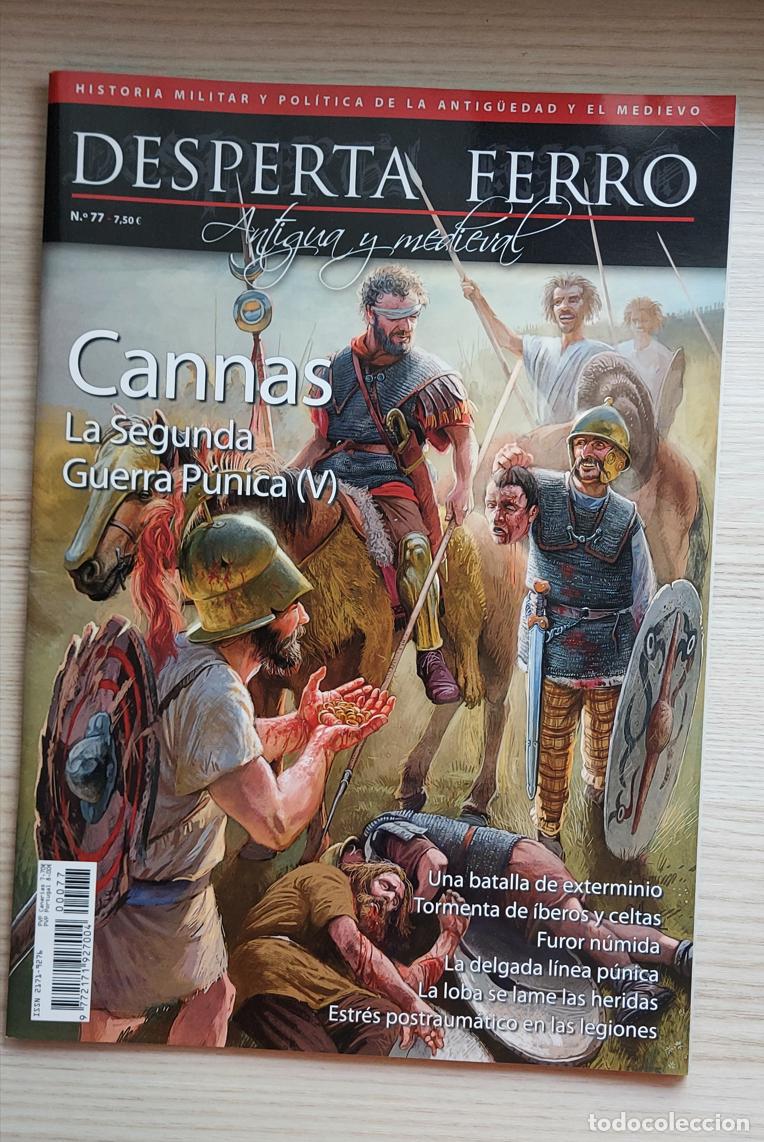 Revistas de m&uacute;sica: Desperta Ferro Antigua y Medieval n&ordm; 77, dedicado a la batalla de Cannas. Buen estado.