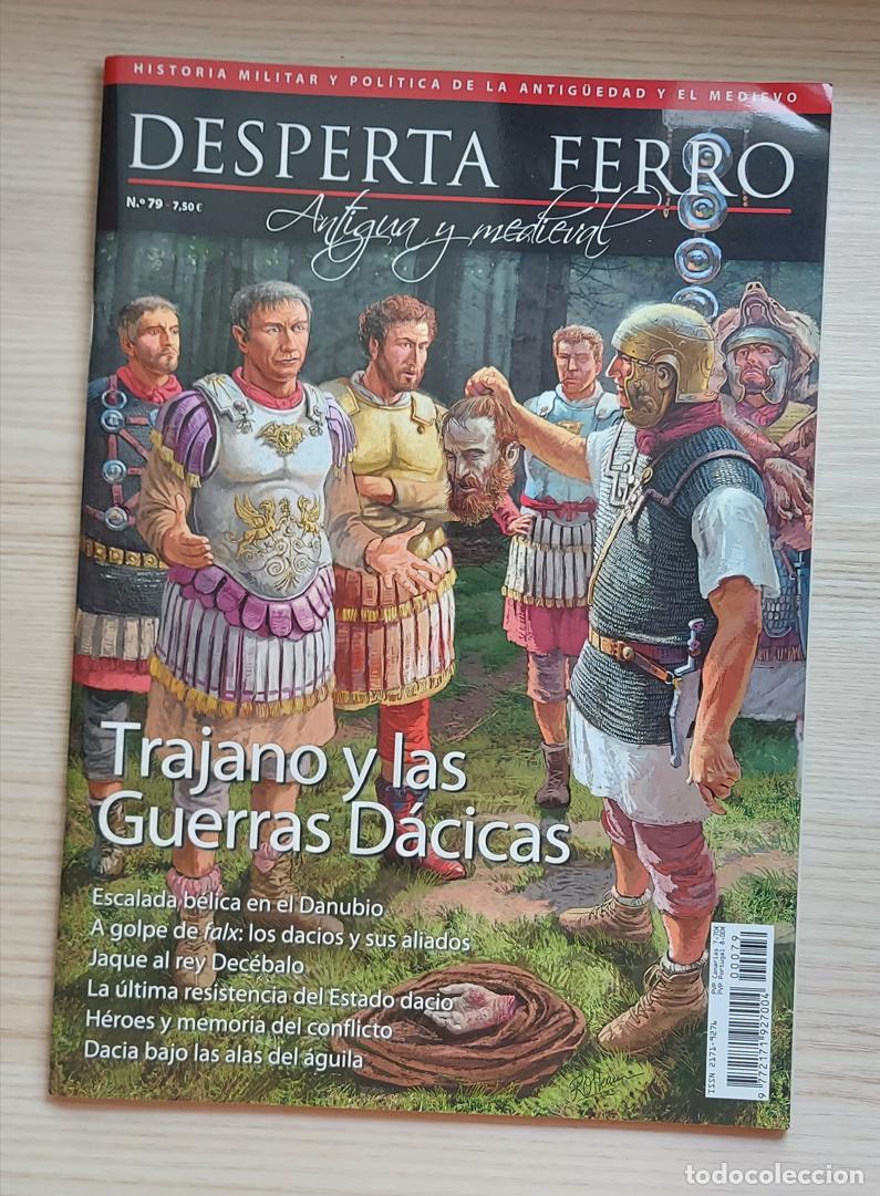 Revistas de m&uacute;sica: Desperta Ferro Antigua y Medieval n&ordm; 79, dedicado a Trajano y las Guerras D&aacute;cicas. Buen estado.