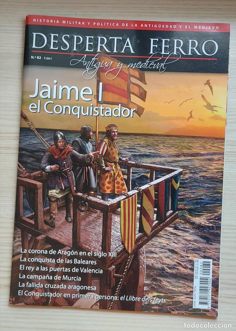 Revistas de m&uacute;sica: Desperta Ferro Antigua y Medieval n&ordm; 82, dedicado a Jaime I el Conquistador. Buen estado.