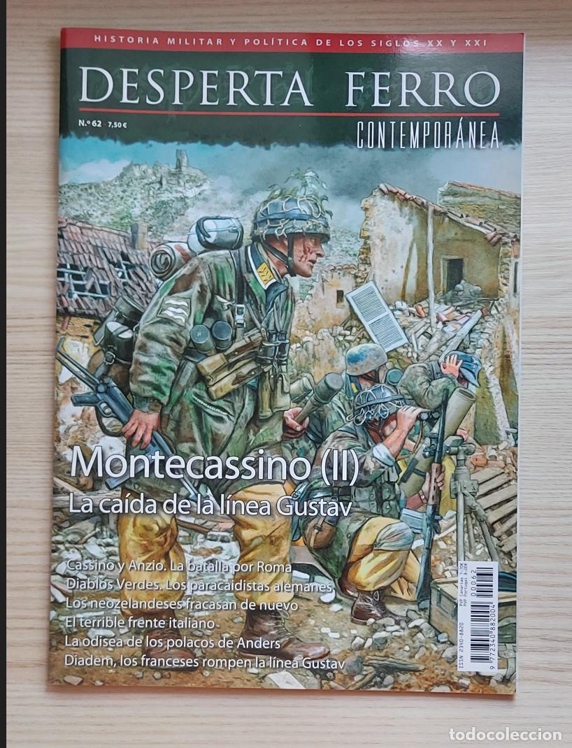 Revistas de m&uacute;sica: Desperta Ferro Historia Contempor&aacute;nea n&ordm; 62, dedicado a Montecassino II. Buen estado.