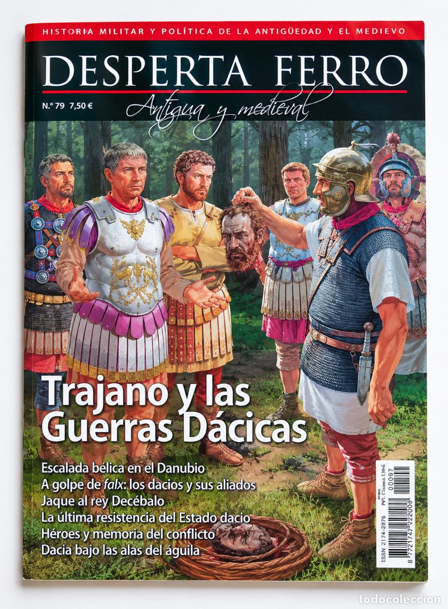 Revistas de m&uacute;sica: Desperta Ferro Antigua y Medieval n&ordm; 79, dedicado a Trajano y las Guerras D&aacute;cicas. Buen estado.