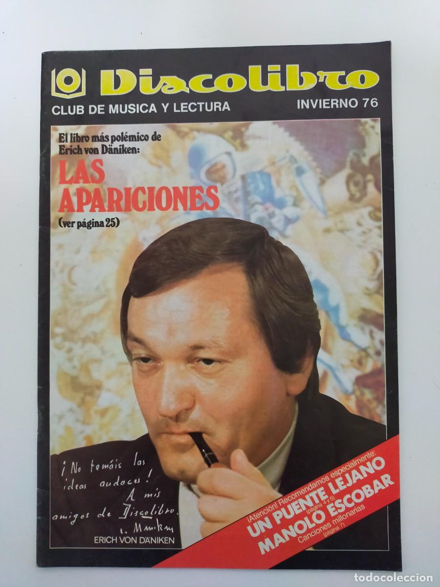 Music magazines: REVISTA DISCOLIBRO CLUB DE MUSICA Y LECTURA INVIERNO 1976 LAS APARICIONES