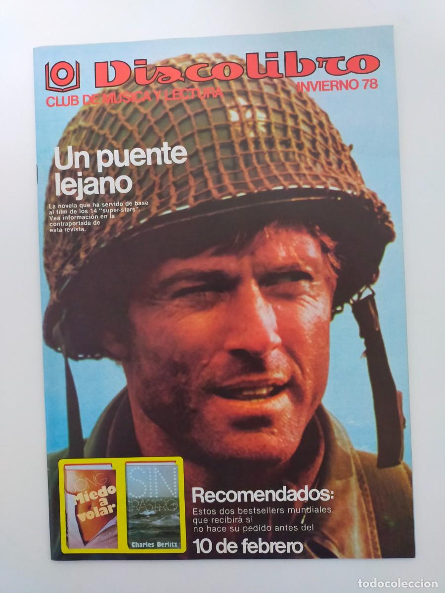 Music magazines: REVISTA DISCOLIBRO CLUB DE MUSICA Y LECTURA INVIERNO 1978 UN PUENTE LEJANO