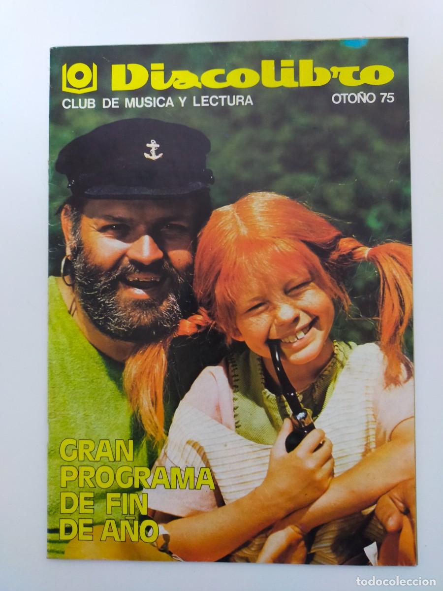 Music magazines: REVISTA DISCOLIBRO CLUB DE MUSICA Y LECTURA - OTO&Ntilde;O 1975 PIPPI LANGSTRUMPF - DEMIS ROUSSOS