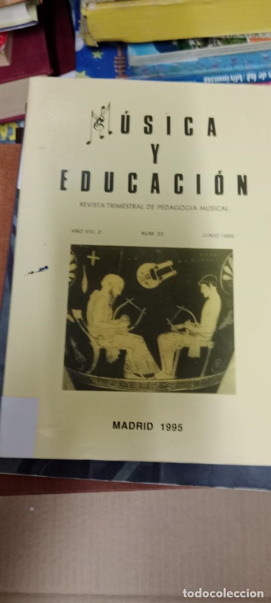 Revistas de m&uacute;sica: M&Uacute;SICA Y EDUCACI&Oacute;N. REVISTA TRIMESTRAL DE PEDAGOG&Iacute;A MUSICAL. A&Ntilde;O VIII, 2. N&Uacute;MERO 22 JUNIO GG-OT