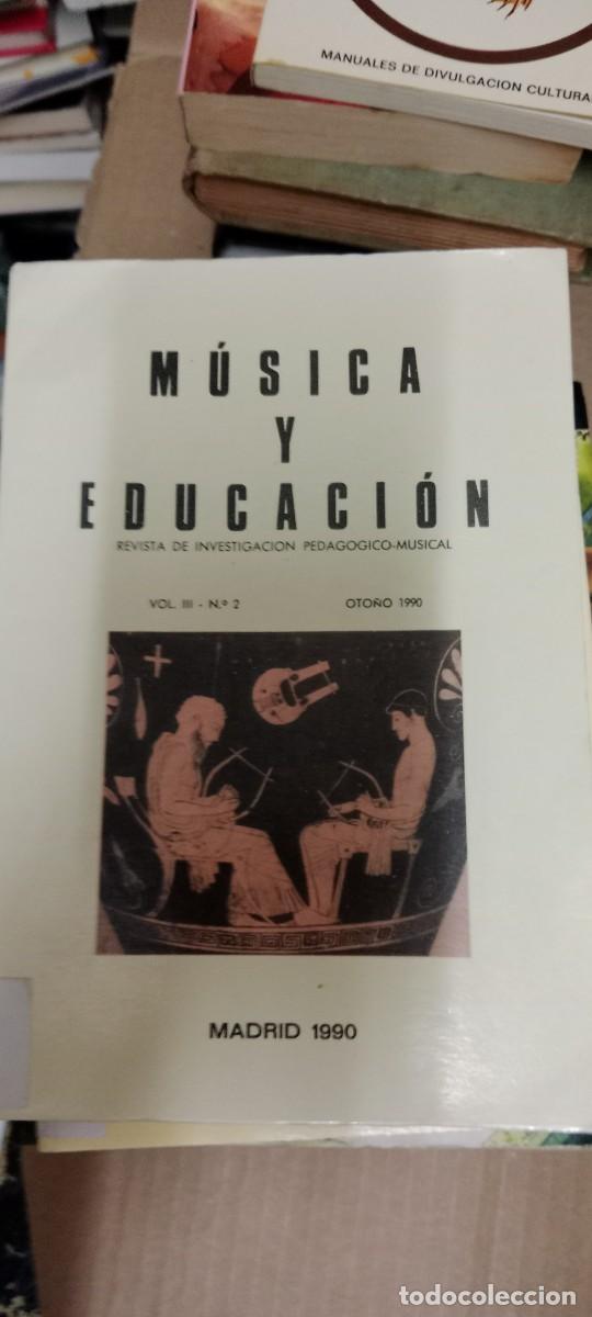 Revistas de m&uacute;sica: REVISTA DE INVESTIGACION PEDAGOGICO MUSICAL MUSICA Y EDUCACION G-FORT