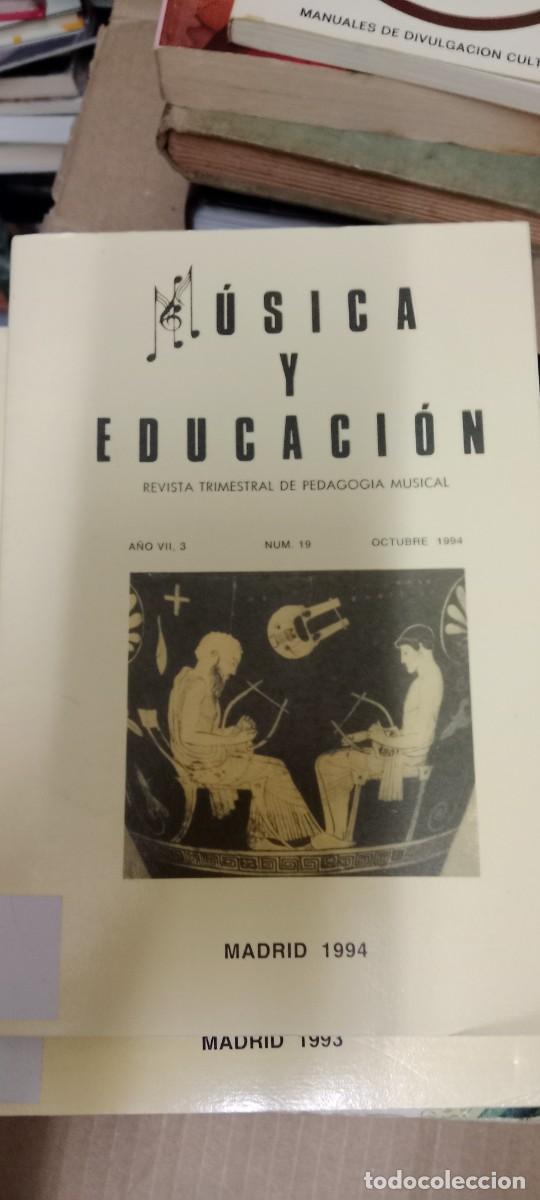 Revistas de m&uacute;sica: REVISTA DE INVESTIGACION PEDAGOGICO MUSICAL MUSICA Y EDUCACION G-FORT