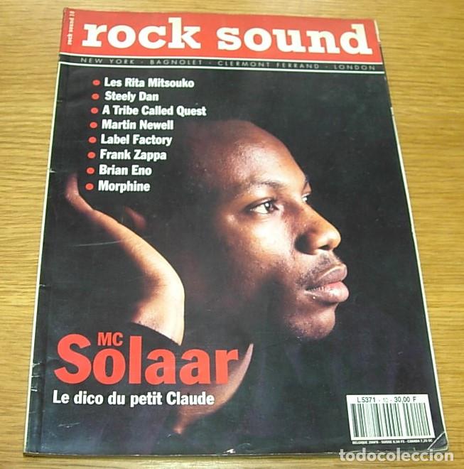 Revistas de m&uacute;sica: Revista Francesa ROCK SOUND n&ordm; 10 MC SOLAAR FRANK ZAPPA BRIAN ENO STEELY DAN SHERYL CROW 1994