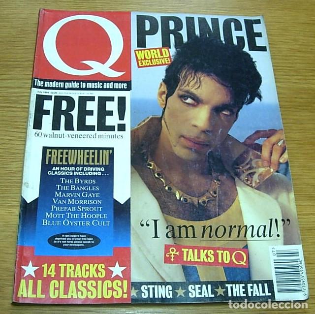 Revistas de m&uacute;sica: Revista Inglesa Q MAGAZINE n&ordm; 94 PRINCE Portada+7 Pgs 1994 IAN HUNTER JIMI HENDRIX NICK DRAKE SEAL