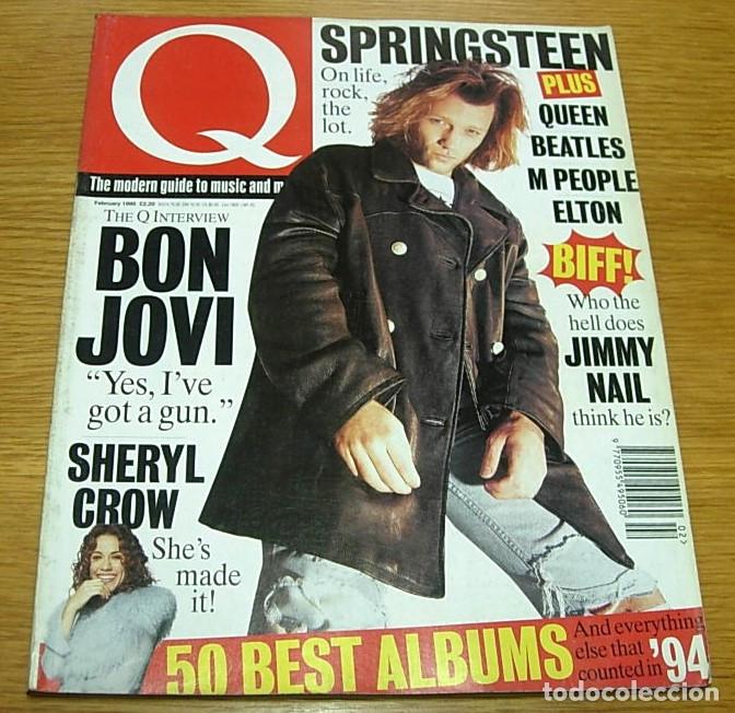Revistas de m&uacute;sica: Revista Inglesa Q MAGAZINE n&ordm; 101 BON JOVI Portada+5 Pgs 95 BRUCE SPRINGSTEEN ELTON JOHN SHERYL CROW