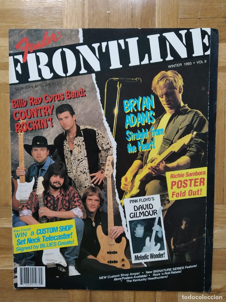 Music magazines: REVISTA FRONTLINE BRYAN ADAMS PINK FLOYD BILLY RAY CYRUS DAVID GILMOUR GUITARRA VER FOTOS