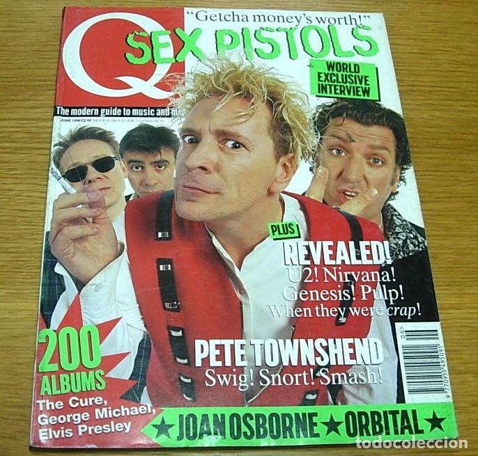 Musikzeitschriften: Revista Inglesa Q MAGAZINE n&ordm; 117 SEX PISTOLS Portada+10 Pgs 1996 FOO FIGHTERS DEF LEPPARD THE WHO