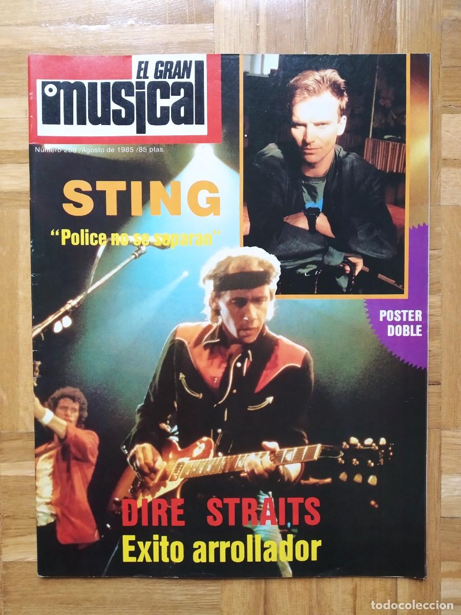 Music magazines: REVISTA EL GRAN MUSICAL 258 STING ALASKA BRUCE MONDRAGON ROSENDO OBJETIVO BIRMANIA RATT SCORPIONS AC