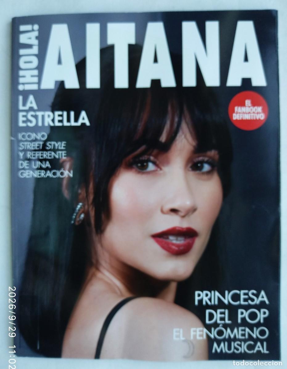 Revistas de m&uacute;sica: AITANA, REVISTA HOLA, dedicada enteramente a Aitana.