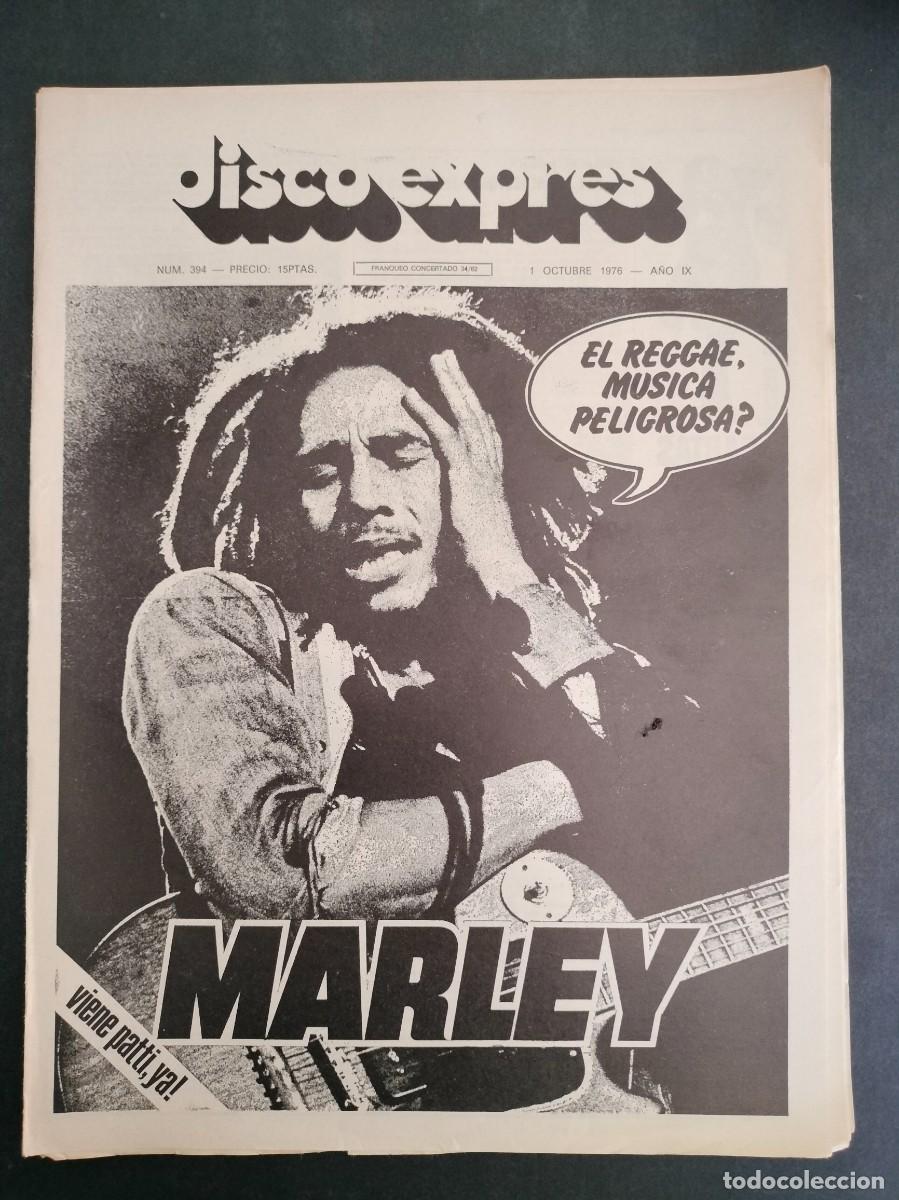 Magazines de musique: DISCO EXPRES N&ordm; 394 BOB MARLEY, JEFF BECK, GROUNDHOGS A&Ntilde;O 1976
