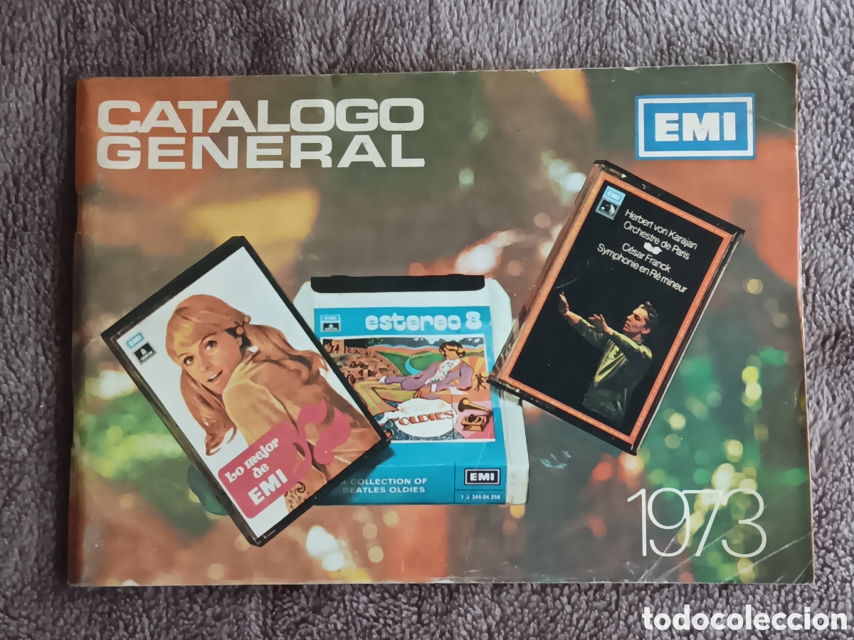 Revistas de m&uacute;sica: BEATLES CATALOGO VENTAS ORIGINAL ESPA&Ntilde;A EMI ODEON EXCELENTE ESTADO 1973