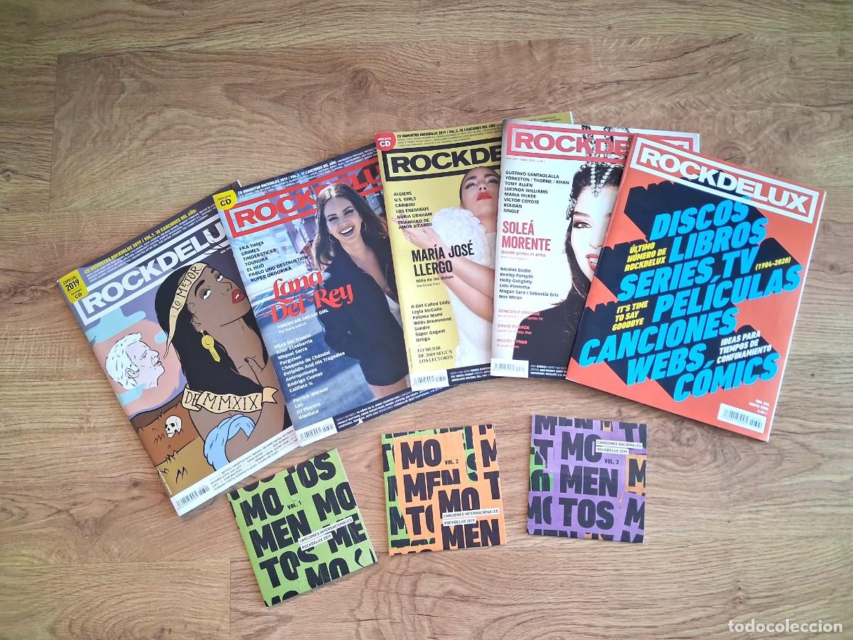 Revistas de m&uacute;sica: Rockdelux a&ntilde;o 2020 (RDL 390&ndash;394, 5 revistas + CDs)