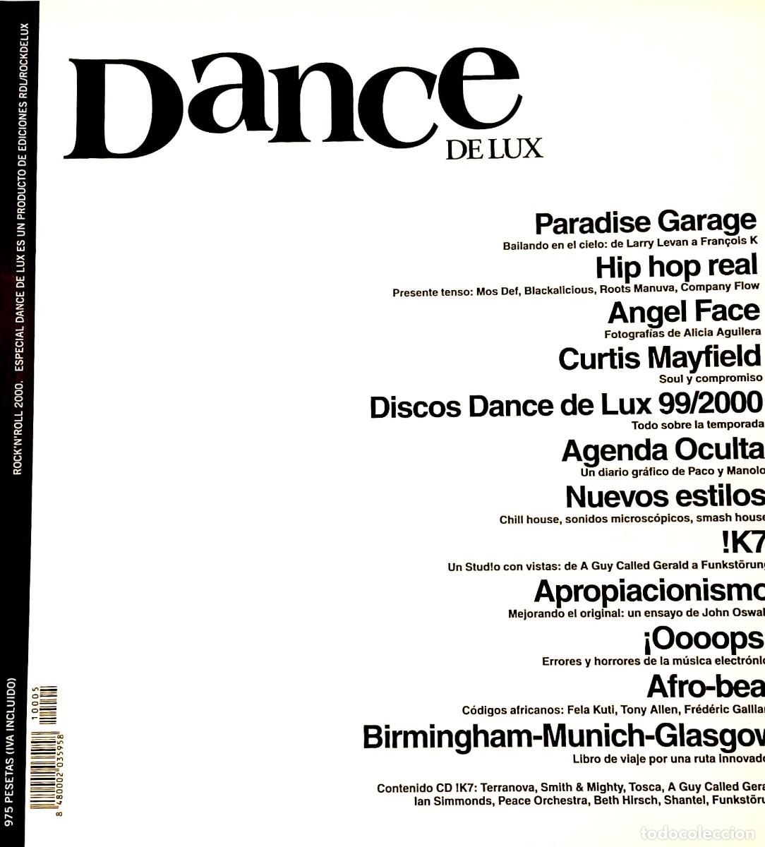 Musikzeitschriften: Revista DANCE DE LUX - 2000 - PARADISE GARAGE - HIP HOP REAL - !K7
