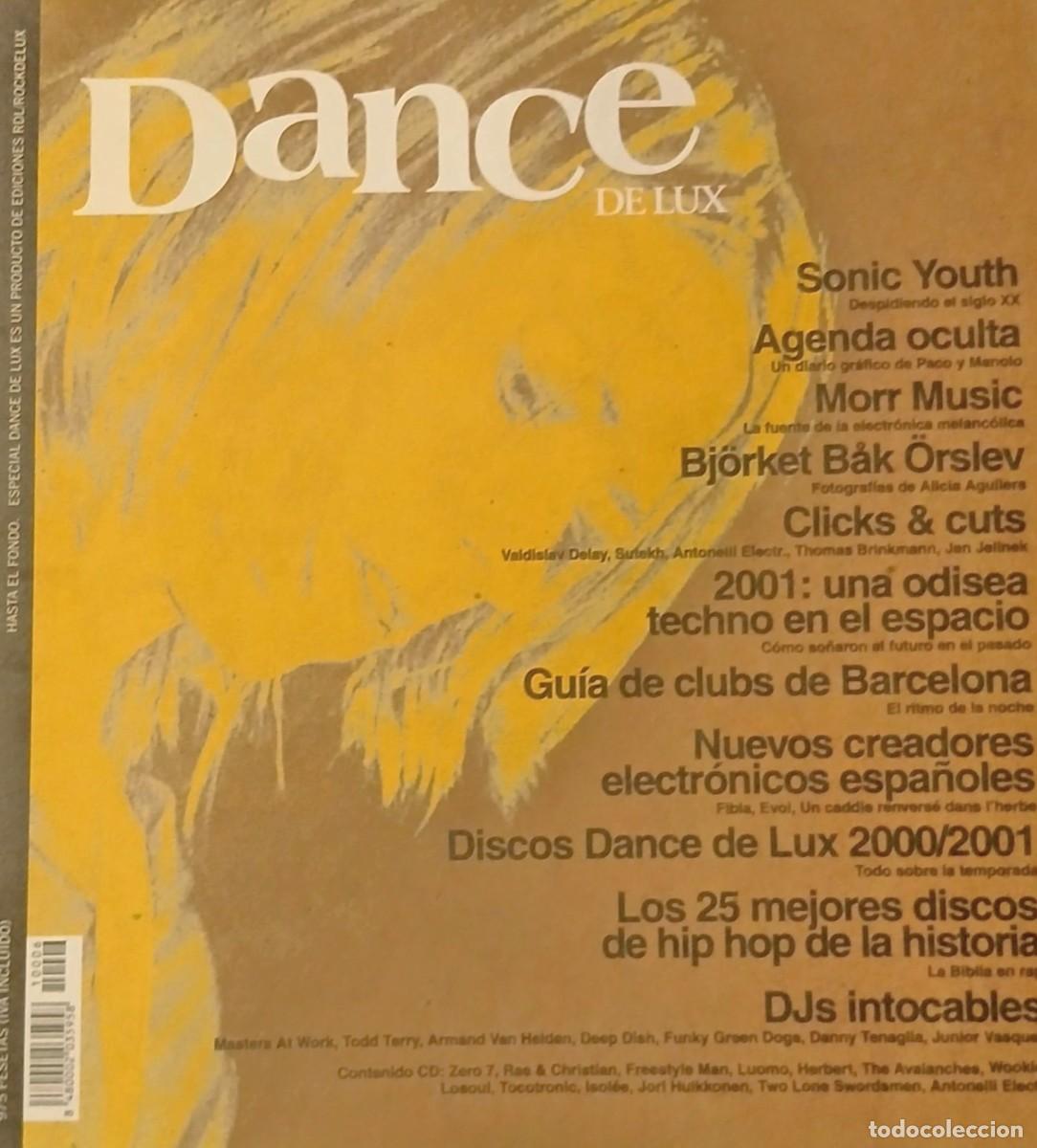 Music magazines: Revista DANCE DE LUX - 2001 - 25 MEJORES DISCOS HIP HOP HISTORIA - DJS INTOCABLES