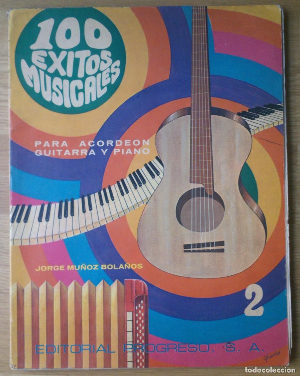 Musikzeitschriften: METODO '100 EXITOS MUSICALES - ALBUM 2' - PARA ACORDEON, GUITARRA Y PIANO