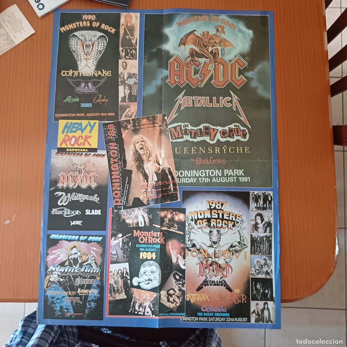 Revistas de m&uacute;sica: REVISTA HEAVY ROCK ESPECIAL. HISTORIA DE LOS GRANDES FESTIVALES