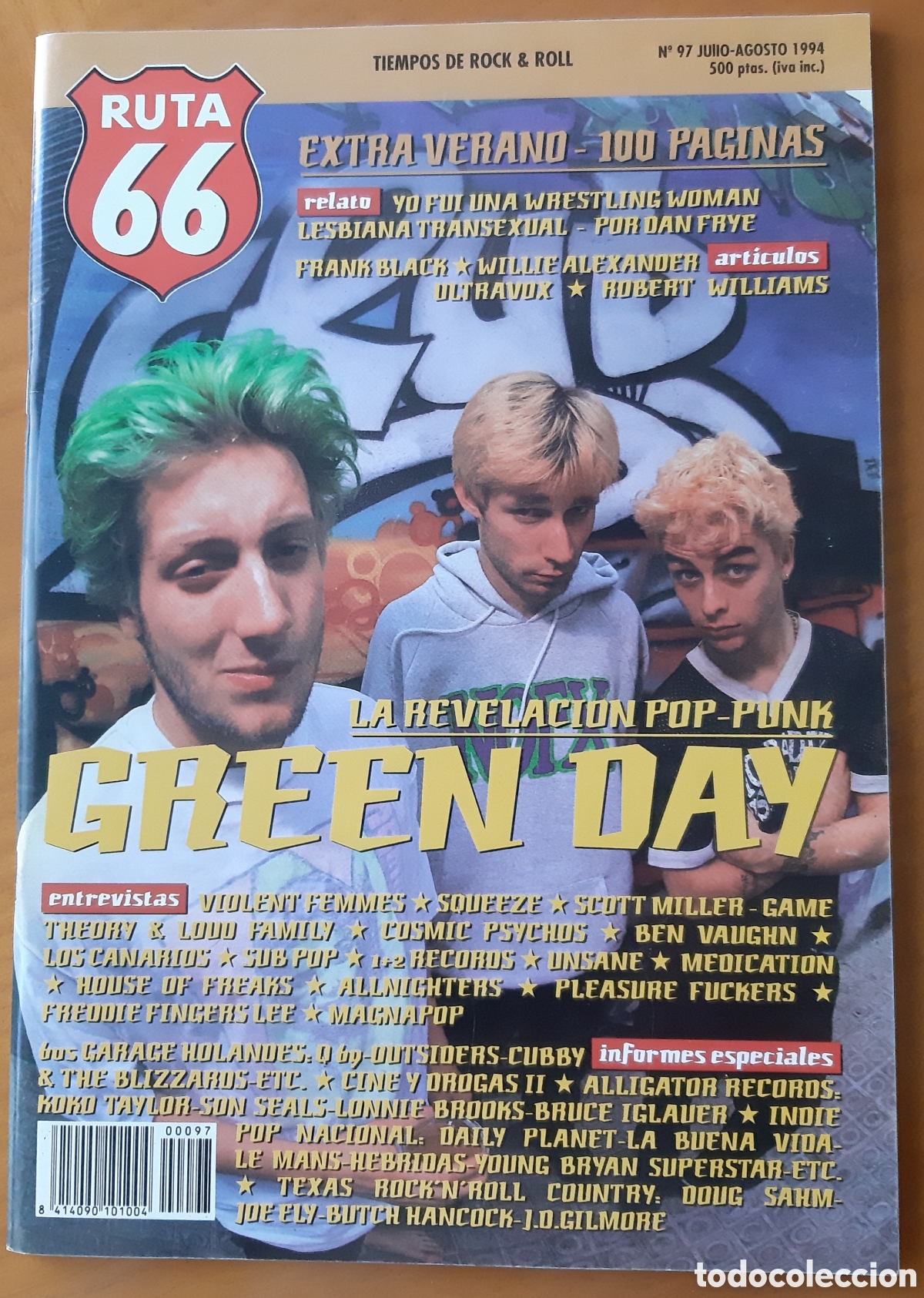 Musikzeitschriften: Revista Ruta 66. 1994. Extra verano. Original.