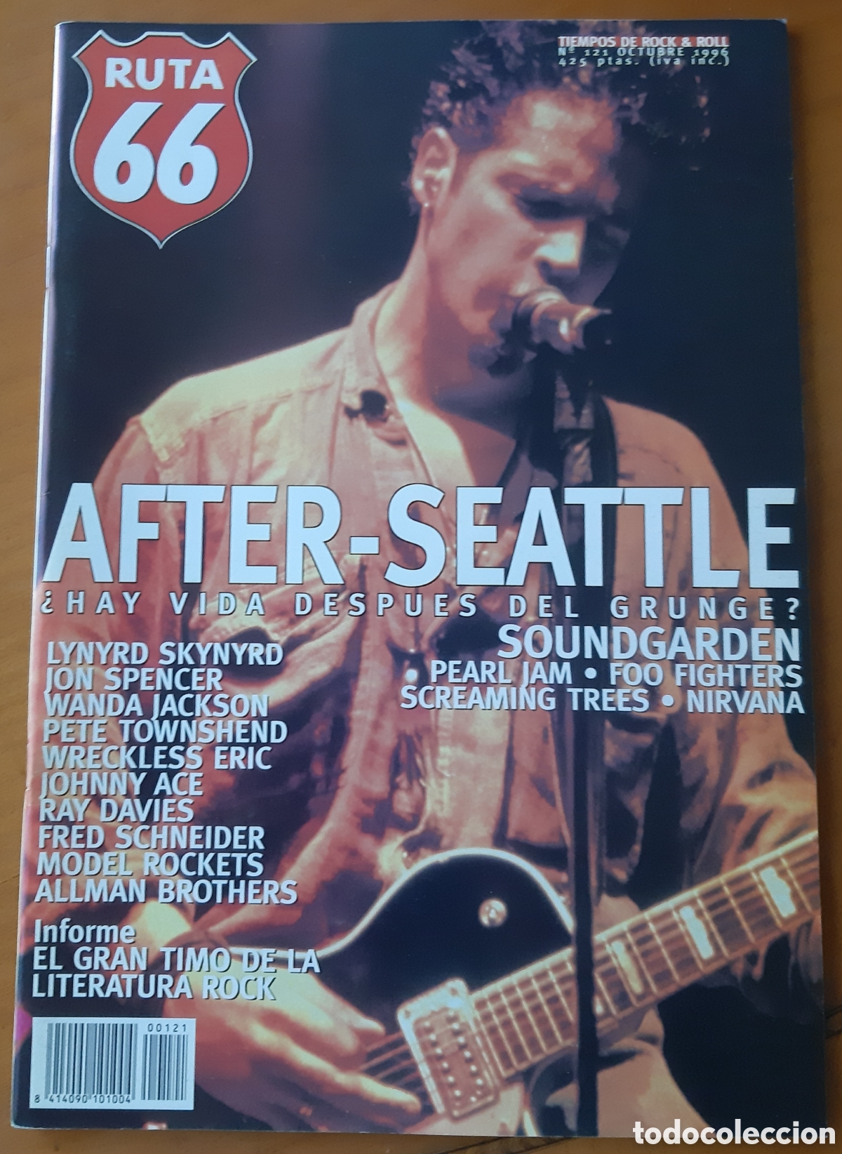 Riviste di musica: Revista Ruta 66. 1996. After-Seatle. Original.