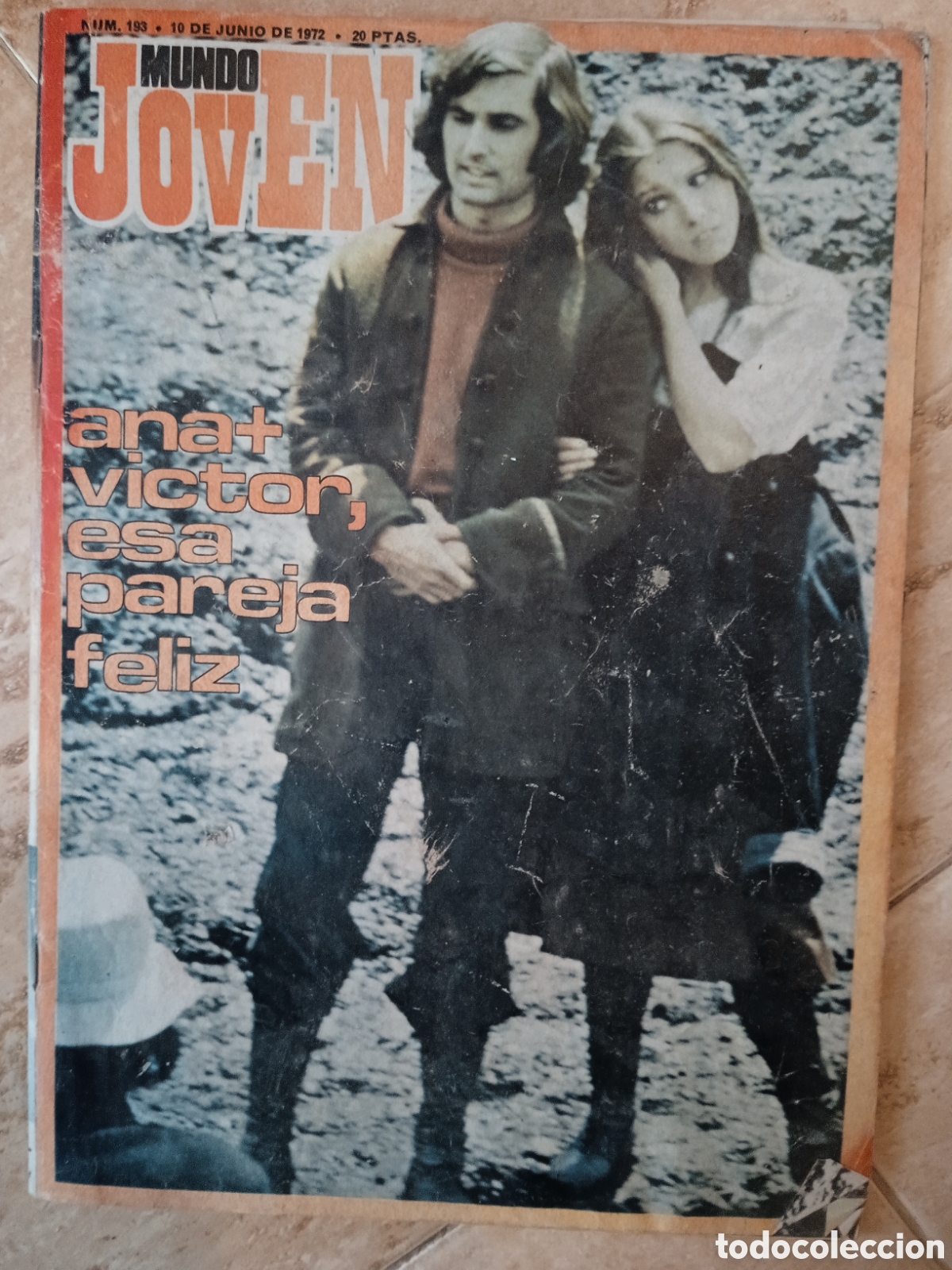 Revistas de m&uacute;sica: Revista Mundo Joven n&deg; 193 Los Beatles Torrebruno Los Diablos V&iacute;ctor Manuel y Ana Bel&eacute;n