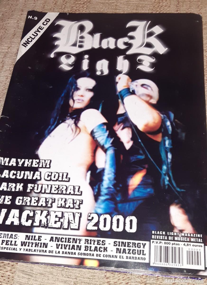 Magazines de musique: Black Light - 9 - Wacken 2000 ,Great Kat... revista