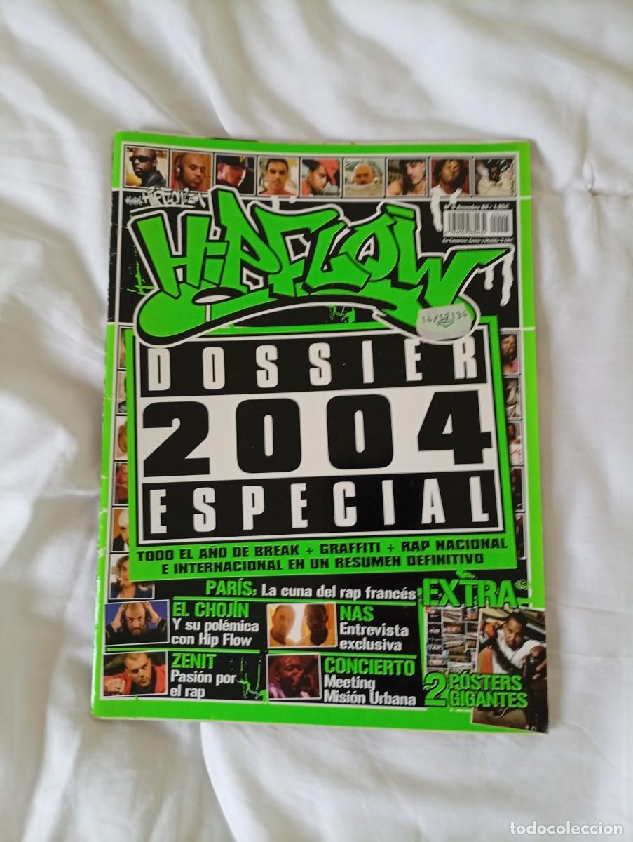 Revistas de m&uacute;sica: Revista Hip flow numero5 . Le falta las paginas centrales de la 35 a la 50 que serian los poster cen