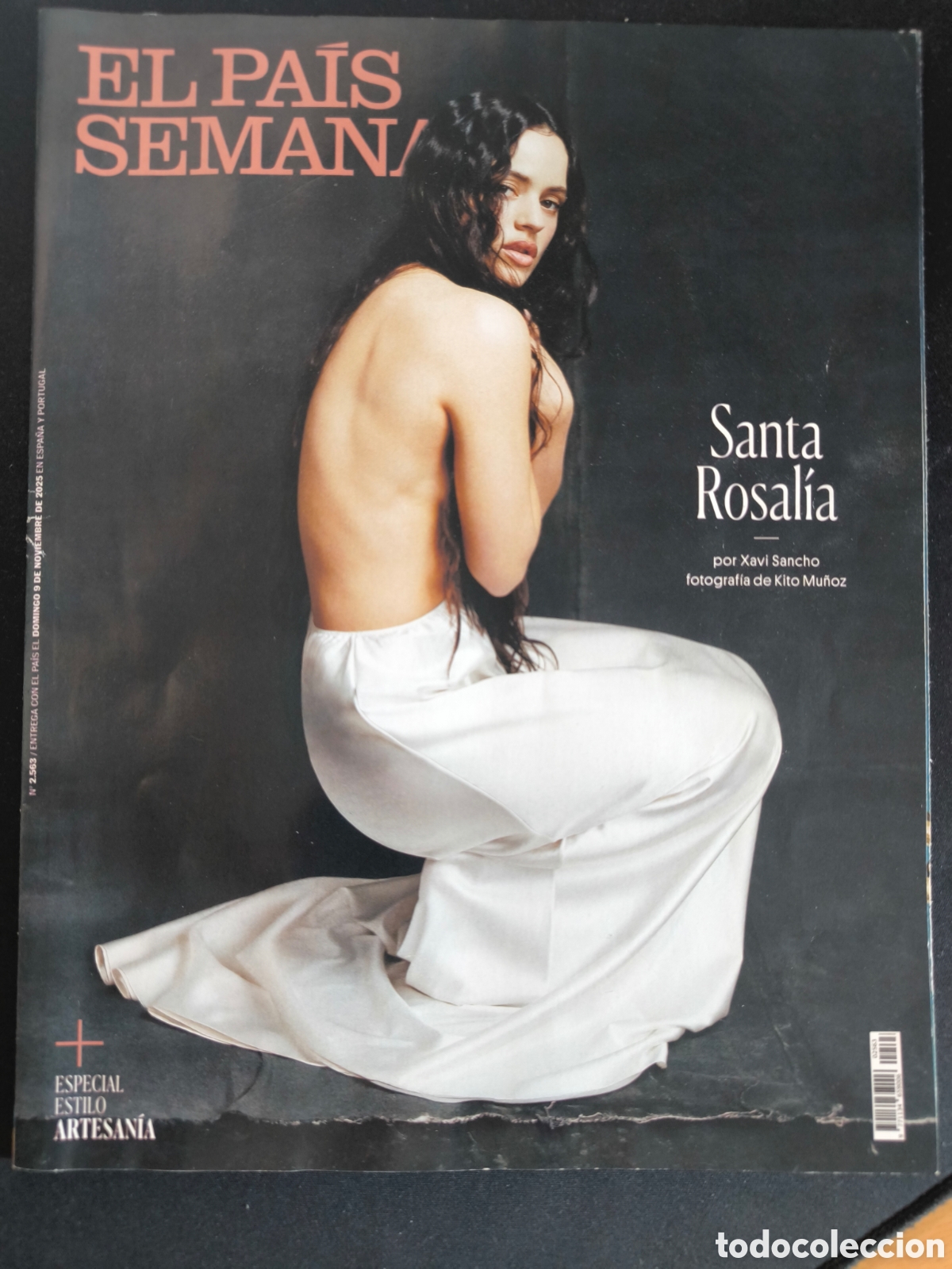 Revistas de m&uacute;sica: Revista El Pa&iacute;s Semanal. Rosal&iacute;a