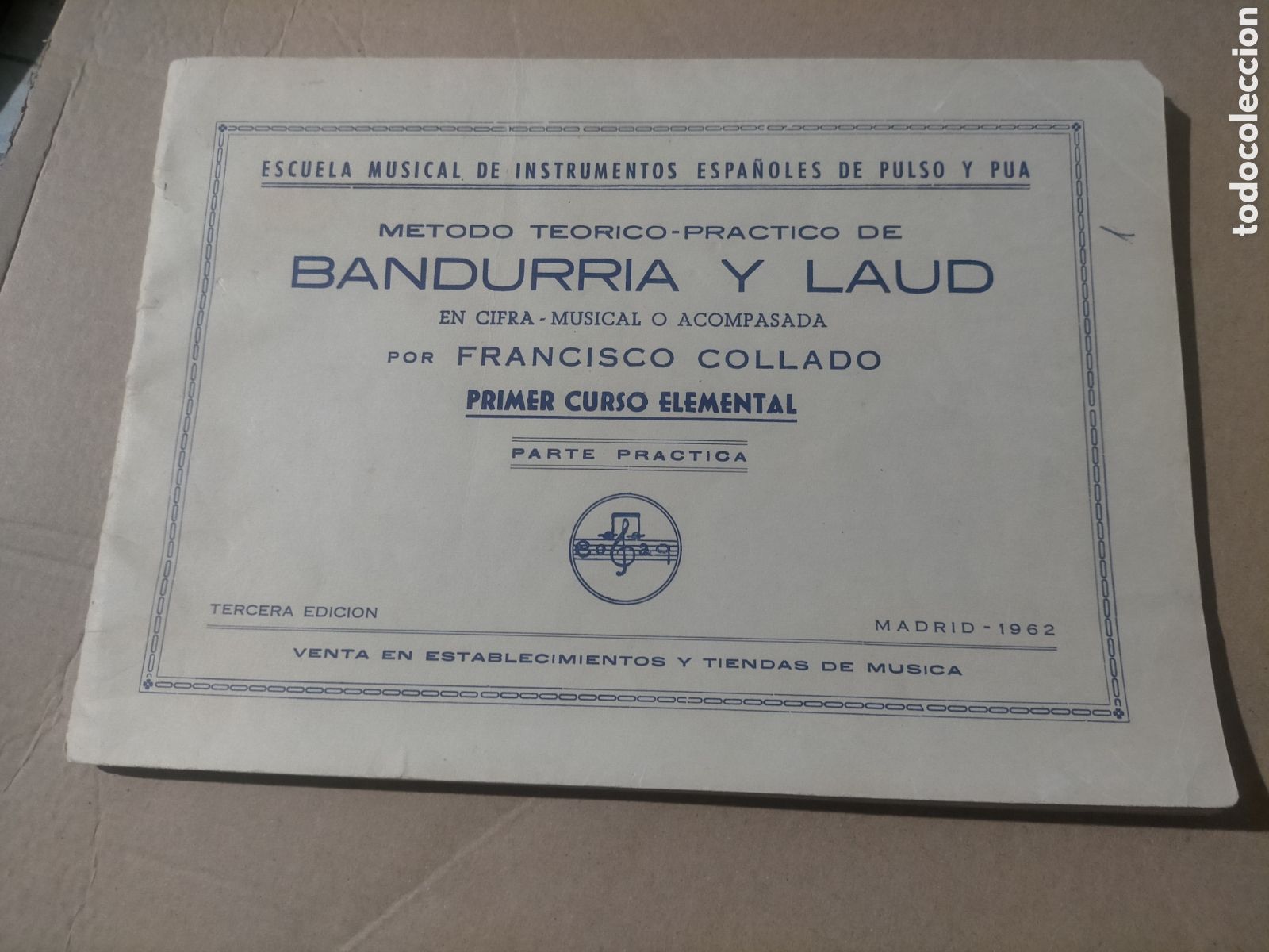 Revistas de m&uacute;sica: Manual bandurria y la&uacute;d parte practica