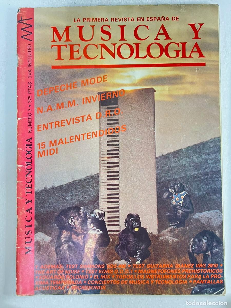 Revistas de m&uacute;sica: MUSICA Y TECNOLOGIA N&ordm;7 (REVISTA) LA PRIMERA REVISTA EN ESPA&Ntilde;A DE MUSICA Y TECNOLOGIA - A&Ntilde;O 1987