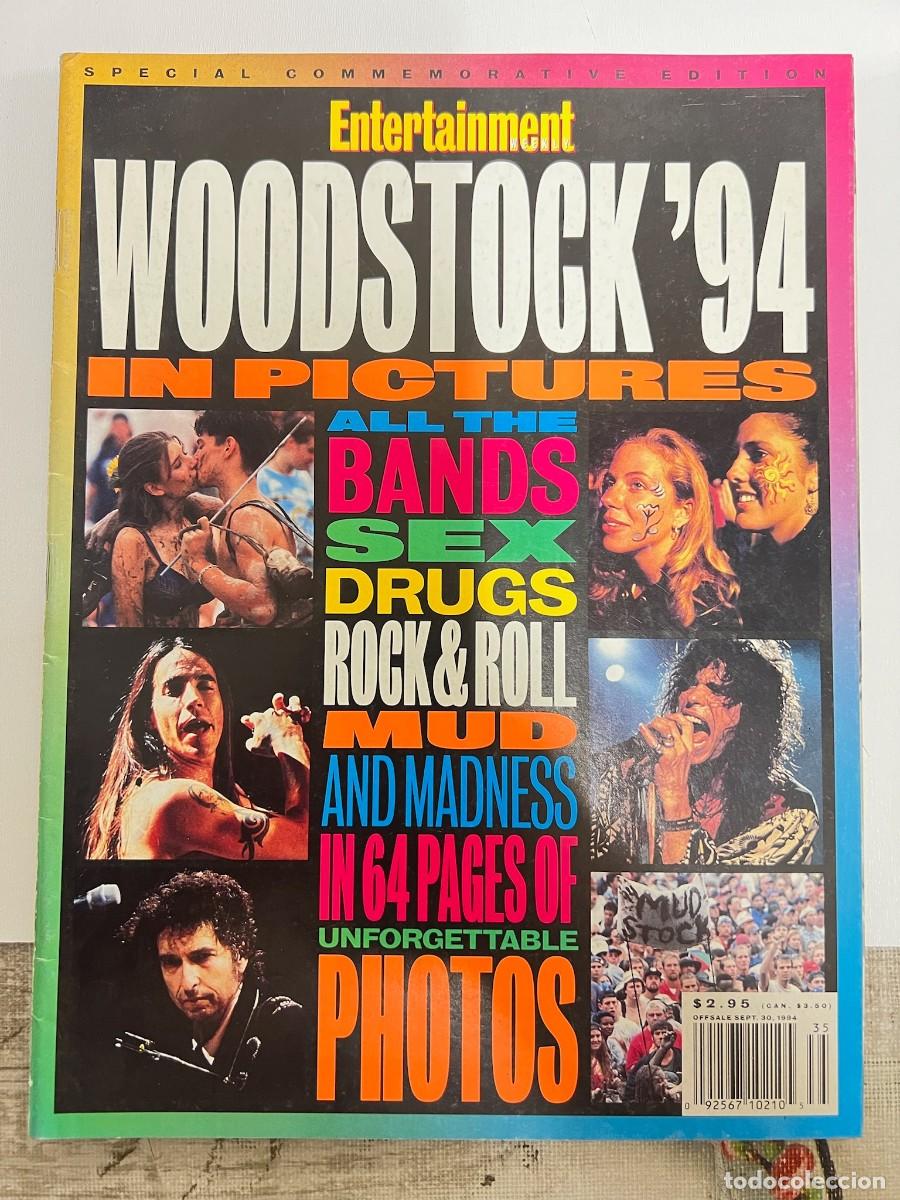 Revistas de m&uacute;sica: ENTERTAINMENT WEEKLY (REVISTA) SPECIAL COMMEMORATIVE EDITION: WOODSTOCK '94 IN PICTURES - 1994
