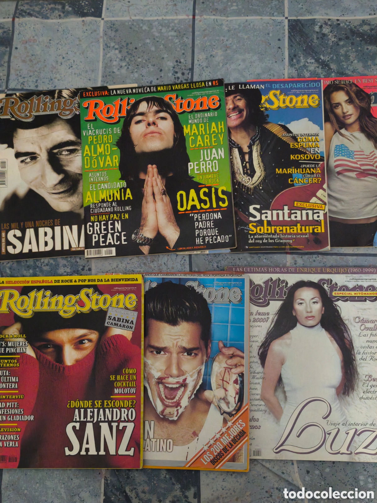 Revistas de m&uacute;sica: Rolling Stone Espa&ntilde;a primeros 7 n&uacute;meros