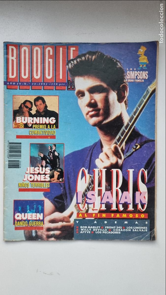 Revistas de m&uacute;sica: Revista Boogie, A&ntilde;o IV, N&deg;38, Gustavo Alonso, Edita Musical Urbana